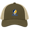 Murray Stealie Premium Unisex Trucker Cap — Design: Murray State University — Moss/Khaki