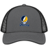 Murray Stealie Premium Unisex Trucker Cap — Design: Murray State University — Charcoal/Black