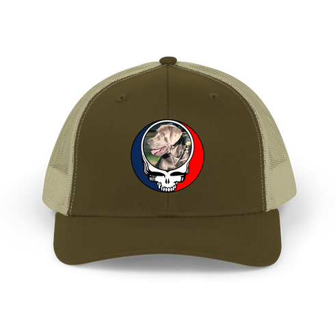 1453 - Custom Stealie Trucker Cap