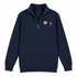 America 250 USA Life is dead. Flag - Premium Grateful Dead Quarter-Zip Pullover - Navy - 4