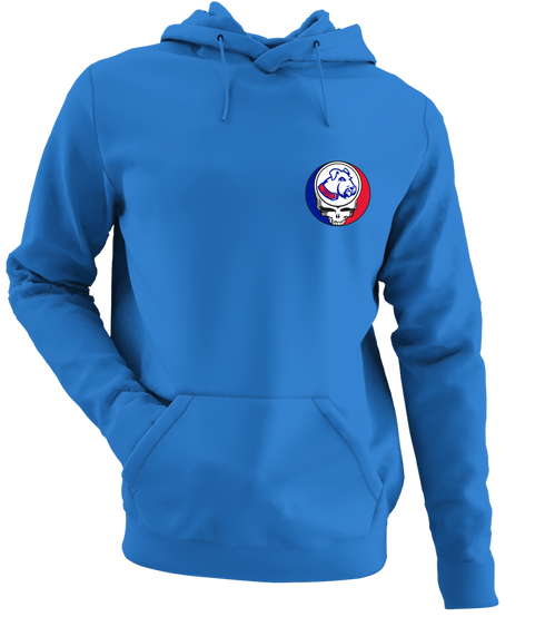 St Francis - Premium Grateful Dead Left Chest Hoodie - Royal