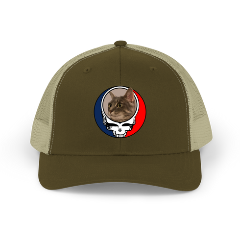 1434 - Custom Stealie Trucker Cap