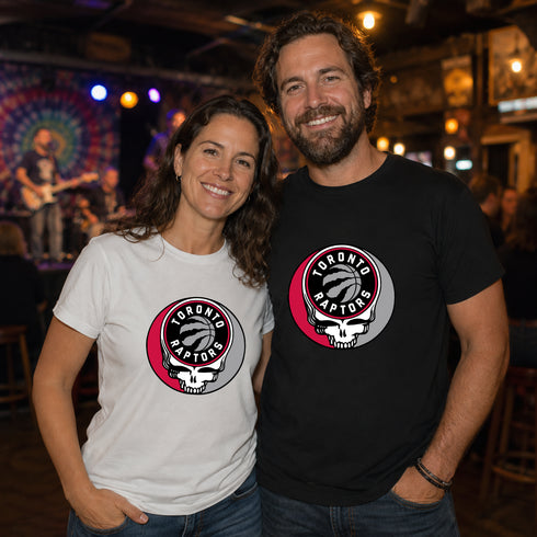 Toronto Raptors Grateful Dead T-Shirt