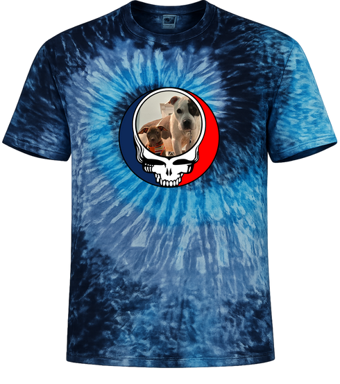 1736 - Custom Stealie Tie-Dye