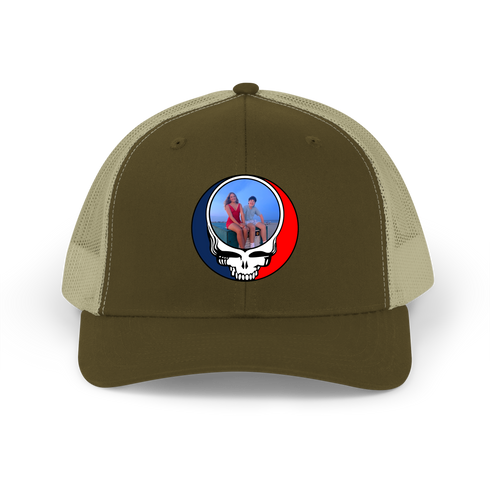 1455 - Custom Stealie Trucker Cap