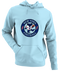 New York Football Dancing Bear - Premium Grateful Dead Hoodie - Light Blue