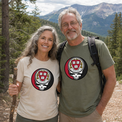 Harvard University Crest Grateful Dead T-Shirt