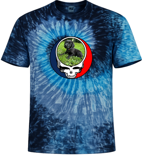 1448 - Custom Stealie Tie-Dye