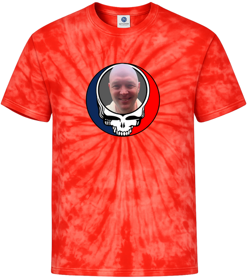 1425 - Custom Stealie Tie-Dye