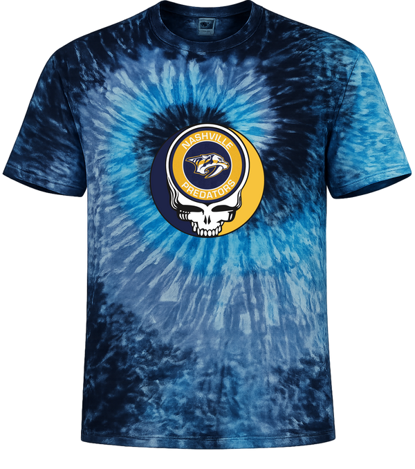 Nashville Predators Stealie Tie-Dye T-Shirt