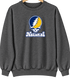 National Stealie Premium Unisex Crewneck — Design: National University — Dark Heather