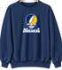 National Stealie Premium Unisex Crewneck — Design: National University — Navy