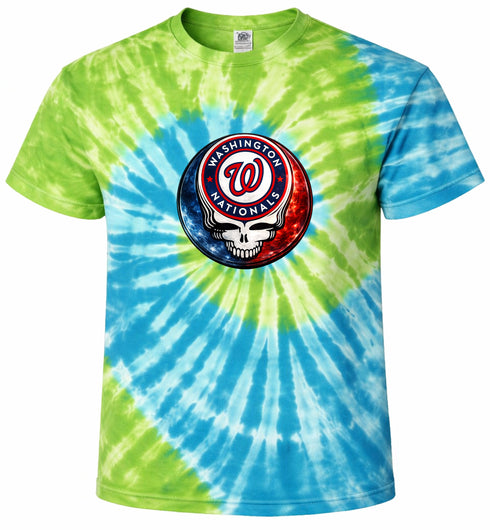 Nationals Crystal Stealie Stealie Tie-Dye T-Shirt