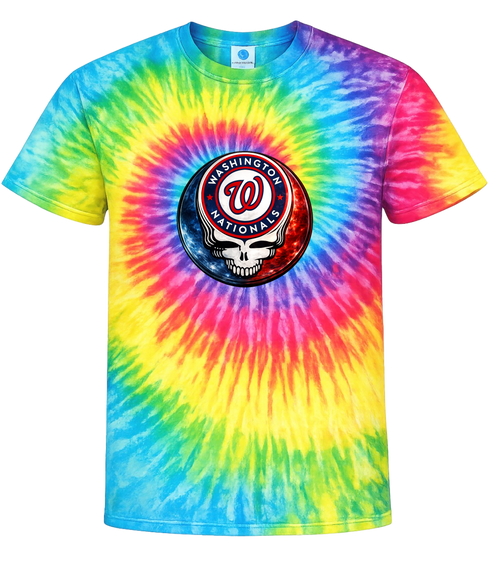 Nationals Crystal Stealie Stealie Tie-Dye T-Shirt