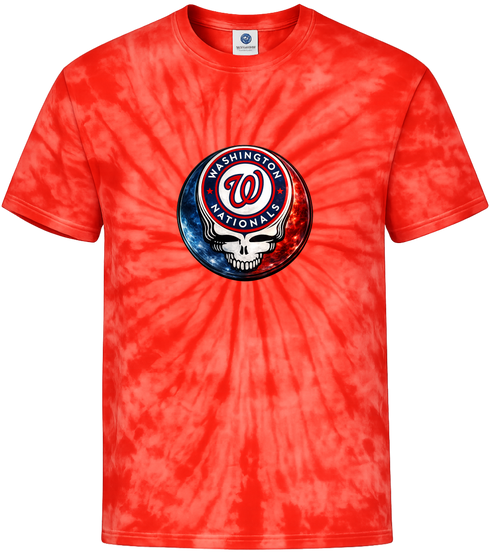 Nationals Crystal Stealie Stealie Tie-Dye T-Shirt