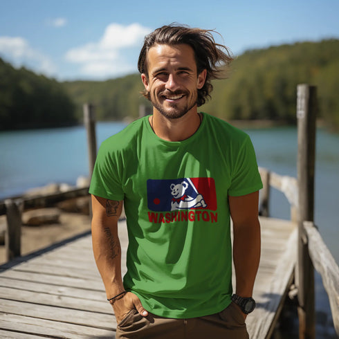 Grateful Dead - Washington Nationals MLB Logo T-Shirt - StealieShop