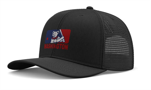 Grateful Dead - Washington Nationals Dancing Bear Logo Grateful Dead Trucker Cap - StealieShop