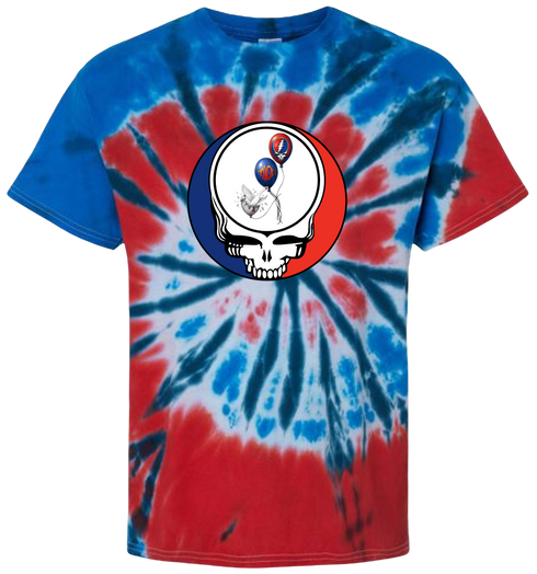 1673 - Custom Stealie Tie-Dye