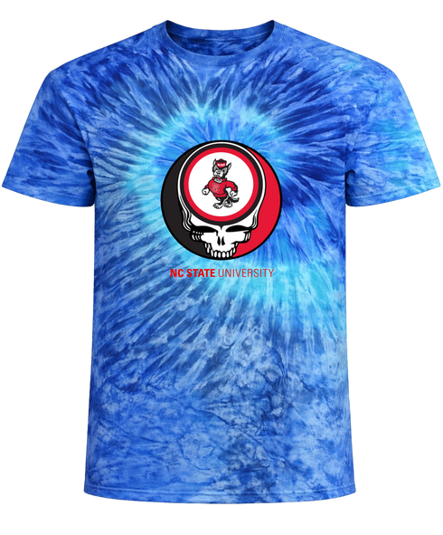 NC State Stealie Tie-Dye T-Shirt