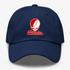 Nebraska Stealie Premium Unisex Dad Hat — Design: Nebraska University of — Navy