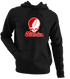 Nebraska Stealie Premium Unisex Hoodie — Design: Nebraska University of — Black