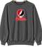 Nebraska Stealie Premium Unisex Crewneck — Design: Nebraska Omaha University of — Dark Heather