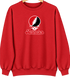 Nebraska Stealie Premium Unisex Crewneck — Design: Nebraska Omaha University of — Red