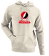 Nebraska Stealie Premium Unisex Hoodie — Design: Nebraska Omaha University of — Sand