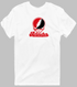 Nebraska Stealie Premium Unisex T-Shirt — Design: Nebraska Omaha University of — White