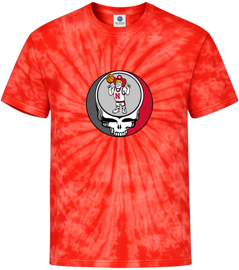 University of Nebraska Stealie Tie-Dye T-Shirt