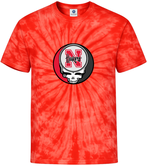 University of Nebraska Stealie Tie-Dye T-Shirt