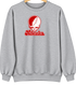 Nebraska Stealie Premium Unisex Crewneck — Design: Nebraska University of — Sport Grey