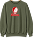 Nebraska Stealie Premium Unisex Crewneck — Design: Nebraska University of — Military Green