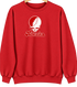 Nebraska Stealie Premium Unisex Crewneck — Design: Nebraska University of — Red