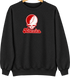 Nebraska Stealie Premium Unisex Crewneck — Design: Nebraska University of — Black