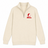 Nebraska Stealie Premium Unisex Quarter-Zip — Design: Nebraska University of — Sand