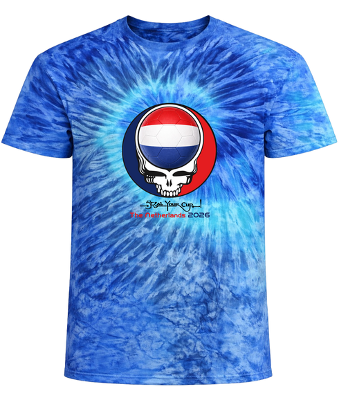 Netherlands FIFA World Cup Stealie Tie-Dye T-Shirt