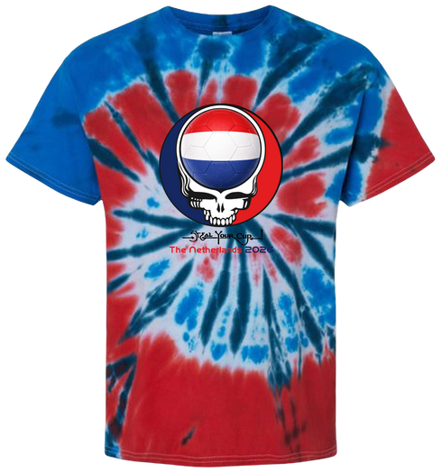 Netherlands FIFA World Cup Stealie Tie-Dye T-Shirt