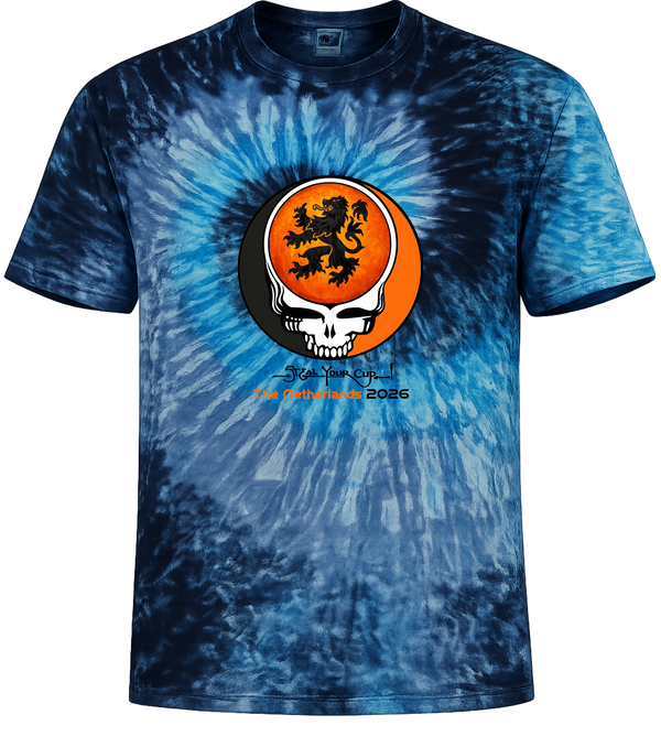 Netherlands FIFA World Cup Stealie Tie-Dye T-Shirt