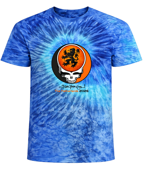 Netherlands FIFA World Cup Stealie Tie-Dye T-Shirt