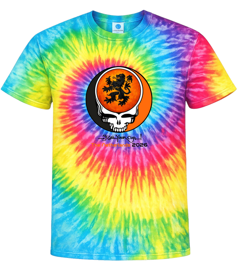 Netherlands FIFA World Cup Stealie Tie-Dye T-Shirt