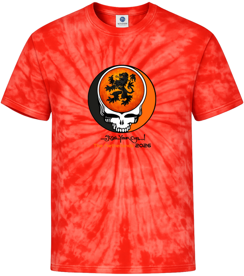 Netherlands FIFA World Cup Stealie Tie-Dye T-Shirt