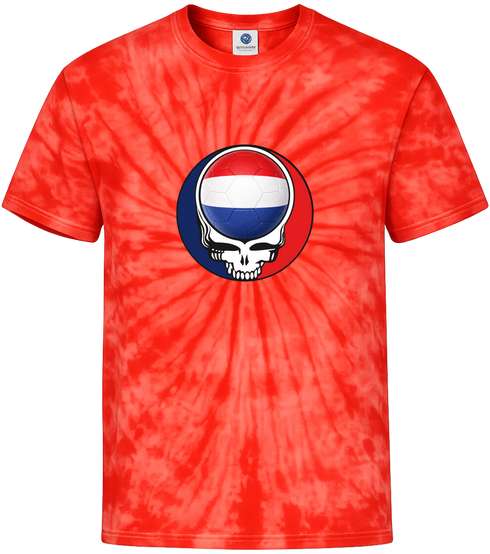 Netherlands FIFA World Cup Stealie Tie-Dye T-Shirt