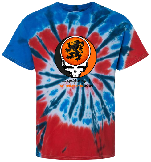 Netherlands FIFA World Cup Stealie Tie-Dye T-Shirt