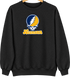 Neumann Stealie Premium Unisex Crewneck — Black
