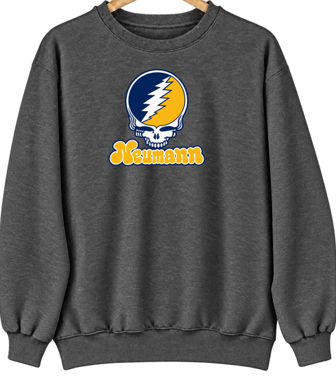 Neumann Stealie Premium Unisex Crewneck — Dark Heather