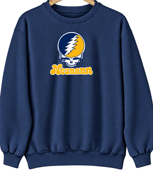 Neumann Stealie Premium Unisex Crewneck — Navy