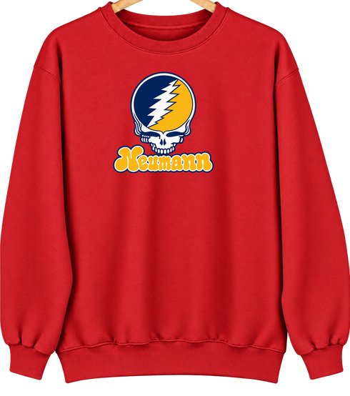 Neumann Stealie Premium Unisex Crewneck — Red