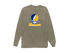 Neumann Stealie Premium Unisex Long-Sleeve — Design: Neumann University — Sandstone