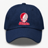 Nevada Stealie Premium Unisex Dad Hat — Design: Nevada Las Vegas University of — Navy